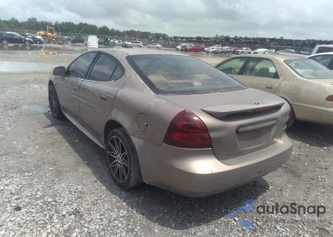 2006 Pontiac Grand Prix из США, поврежденный, VIN 2G2WP552061244066